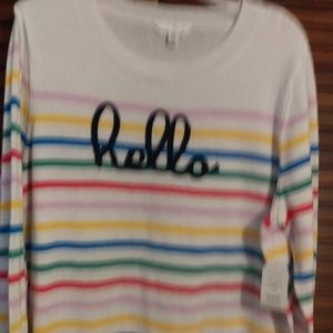 Time and Tru striped sweater